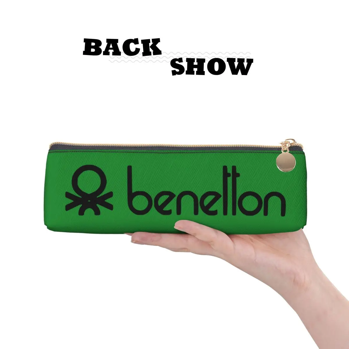 United Colors Of Benetton Pencil Cases Pencil Pouch Storage Stationery Supplies Large Storage Pen Box Pencil Bag for Boy Girl view 5