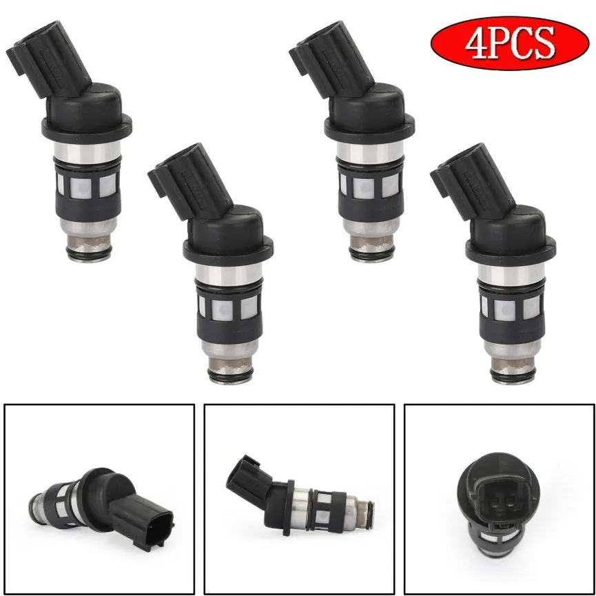 

4-piece set 16600-73C90 JS50-1 Fuel Injectors, suitable for Xuan Yi 1997-2000, TSURU 1997-2017 1.6L L4, 100% working fuel inject