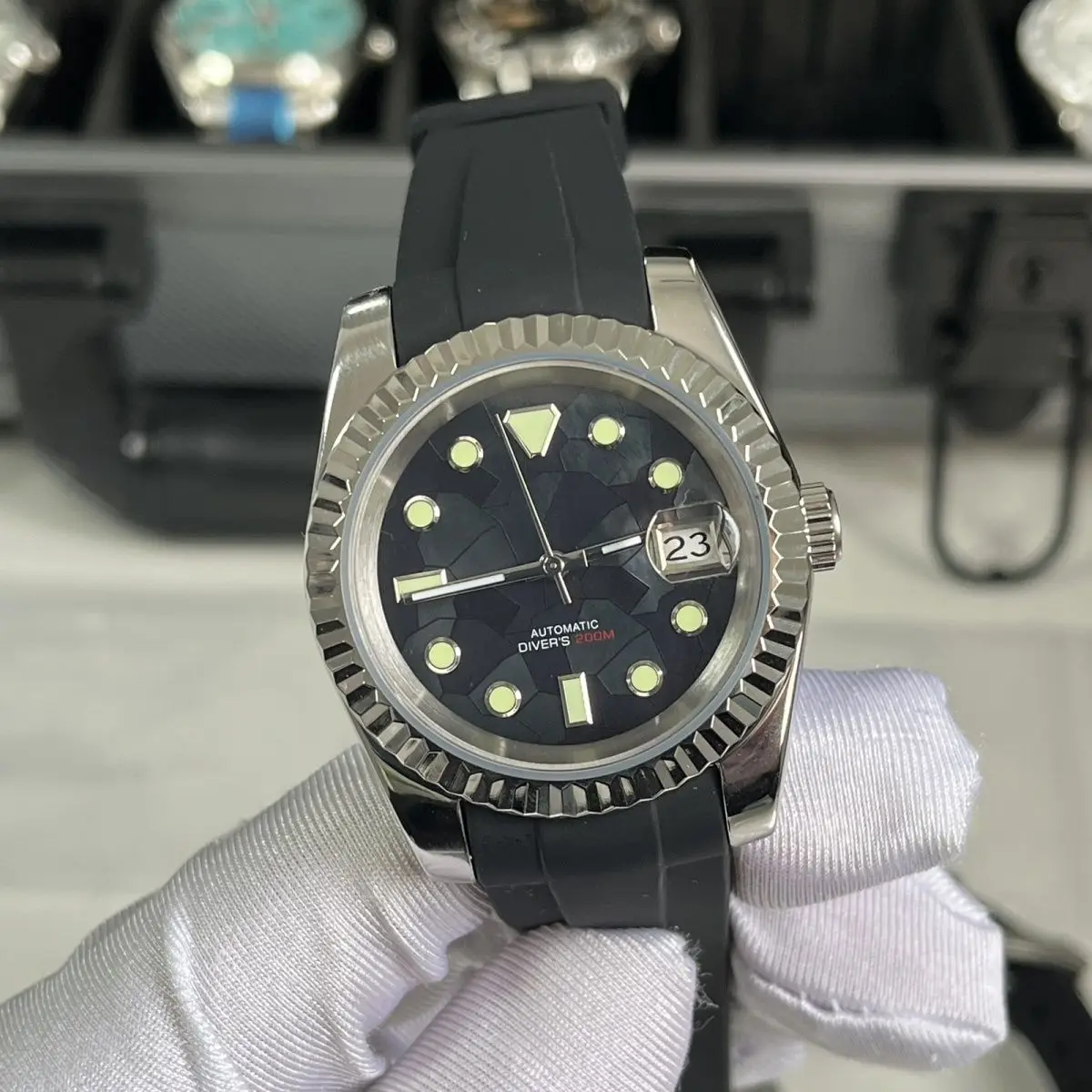 

Светящиеся механические часы Pinbeipan, механические часы с сапфировым зеркалом