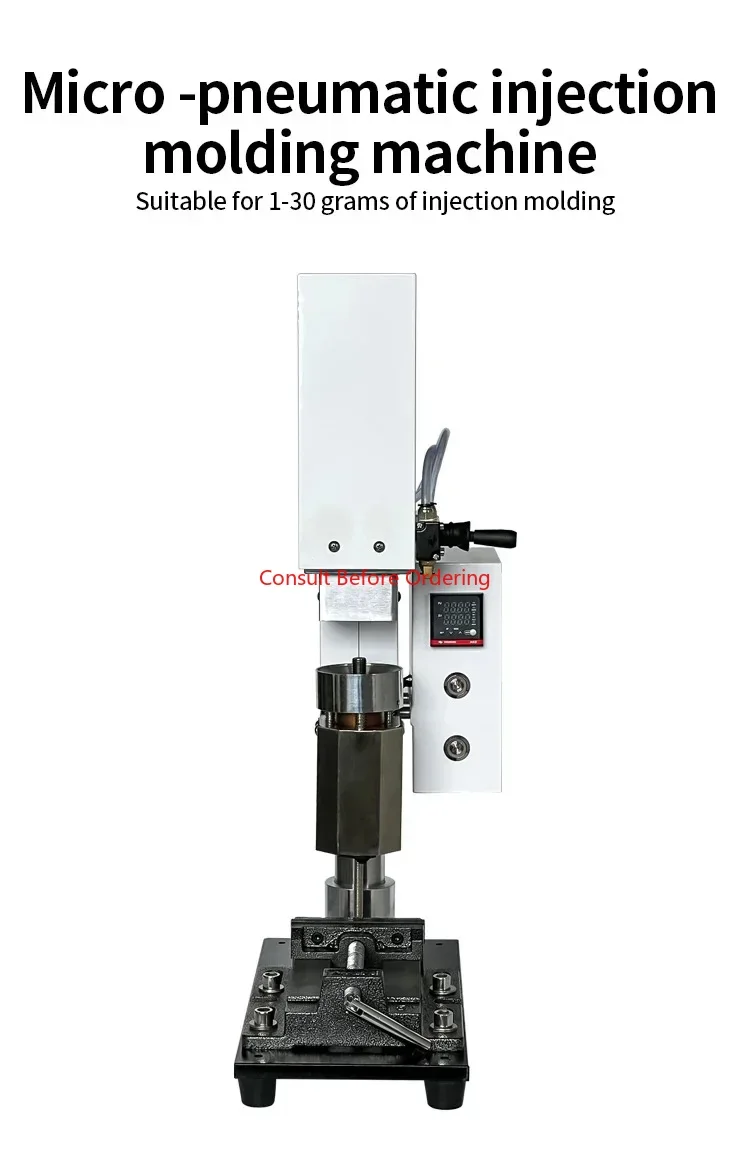Piccola macchina per lo stampaggio pneumatico Macchina per lo stampaggio del riscaldamento in plastica verticale da tavolo per la stampa 3D PE PS PP ABS