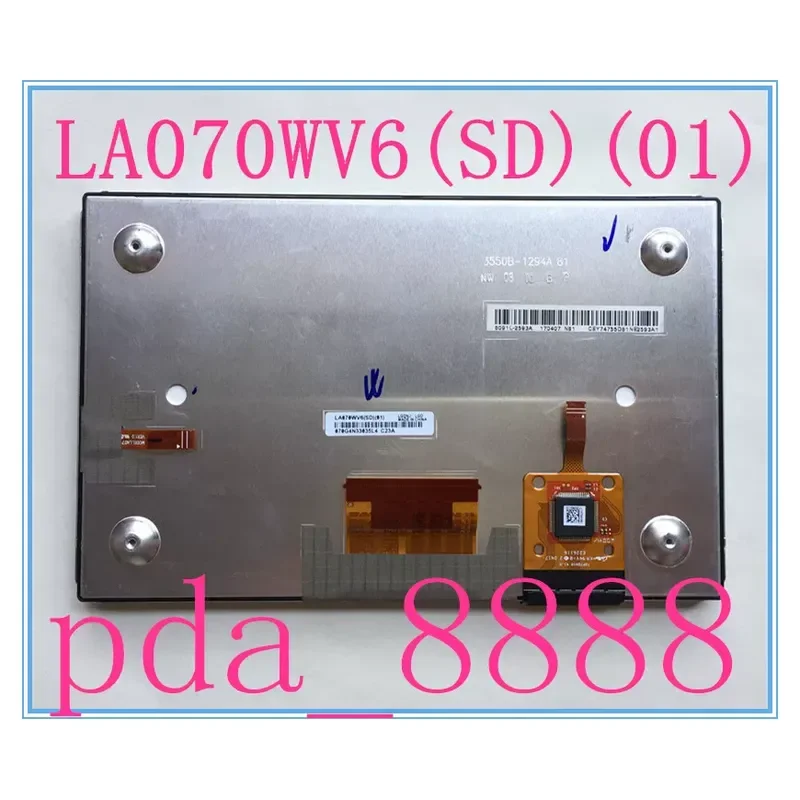 For LA070WV6-SD01 LCD Screen Assembly Central Control Navigation Display for 9.5 Generation Accord Vehicle Monitor
