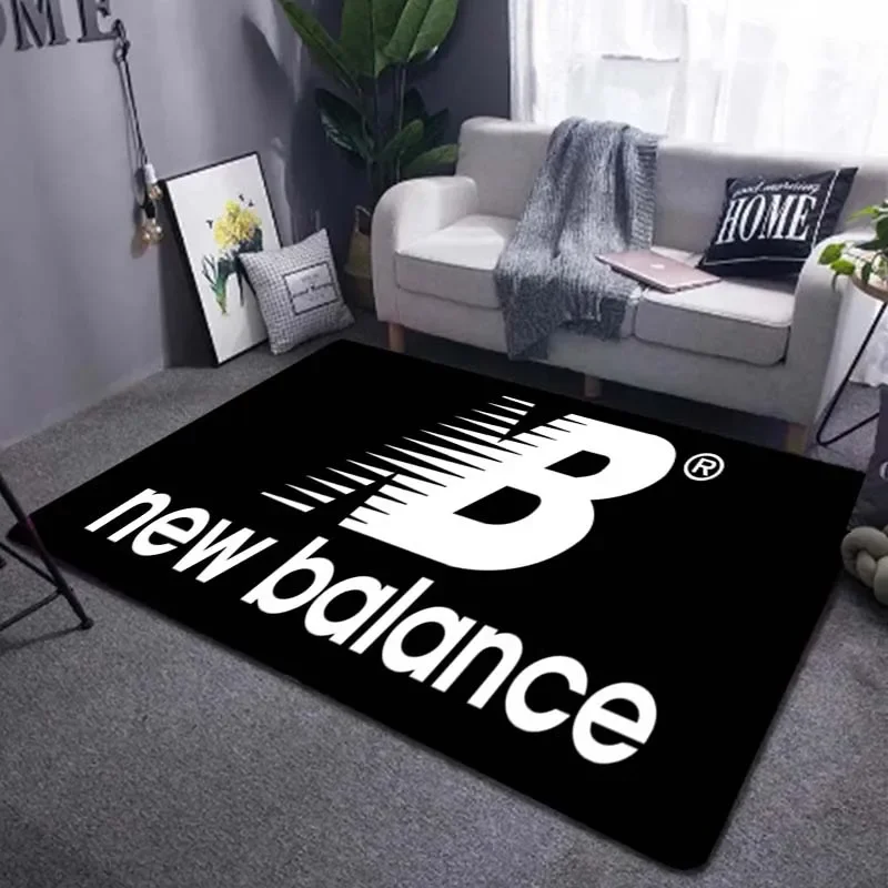 A New Balance Area Rug Custom Carpet for Living Room Play Mat Carpet Gift Rug Room Decor Carpet Mat Home Rugs Rugs for Bedroom