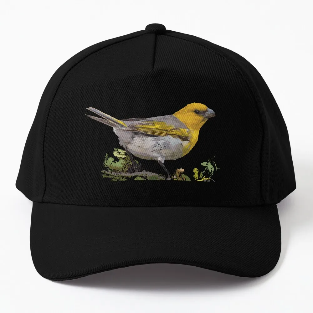 

Palila, Hawaiian honeycreeper Baseball Cap Vintage birthday Fluffy Hat New Hat Women's Golf Clothing Men's