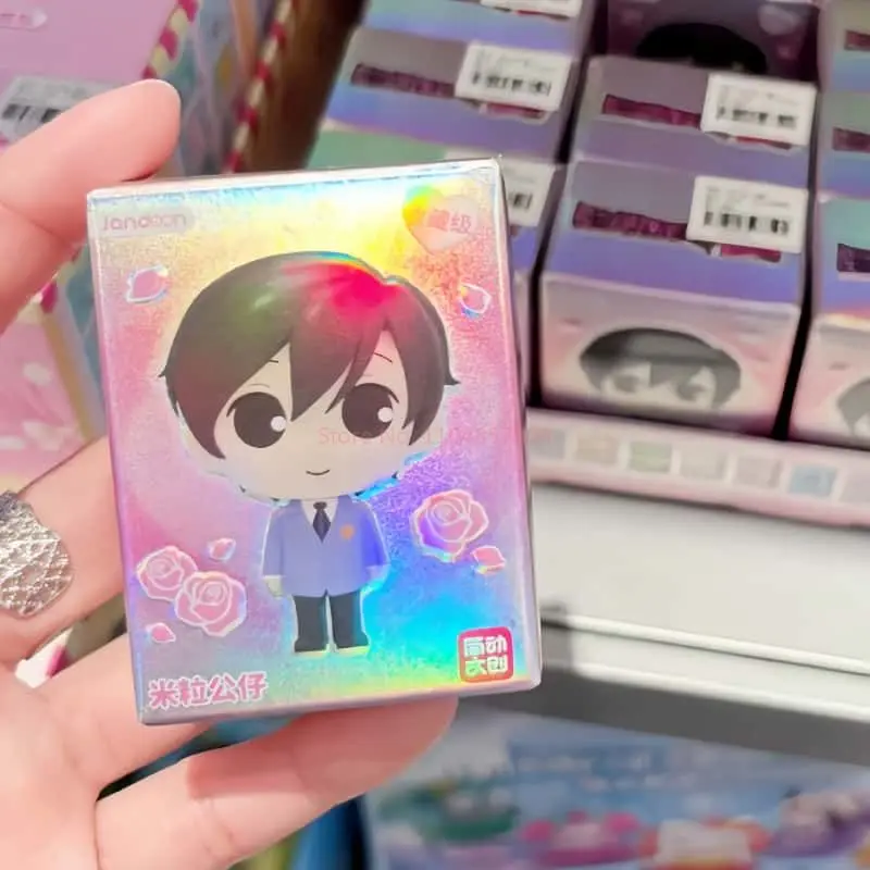 

New Original Ouran High School Host Club Mini Rice Grain Doll Blind Box Collectible Figure Trendy Desktop Ornament Boy Toy Gifts