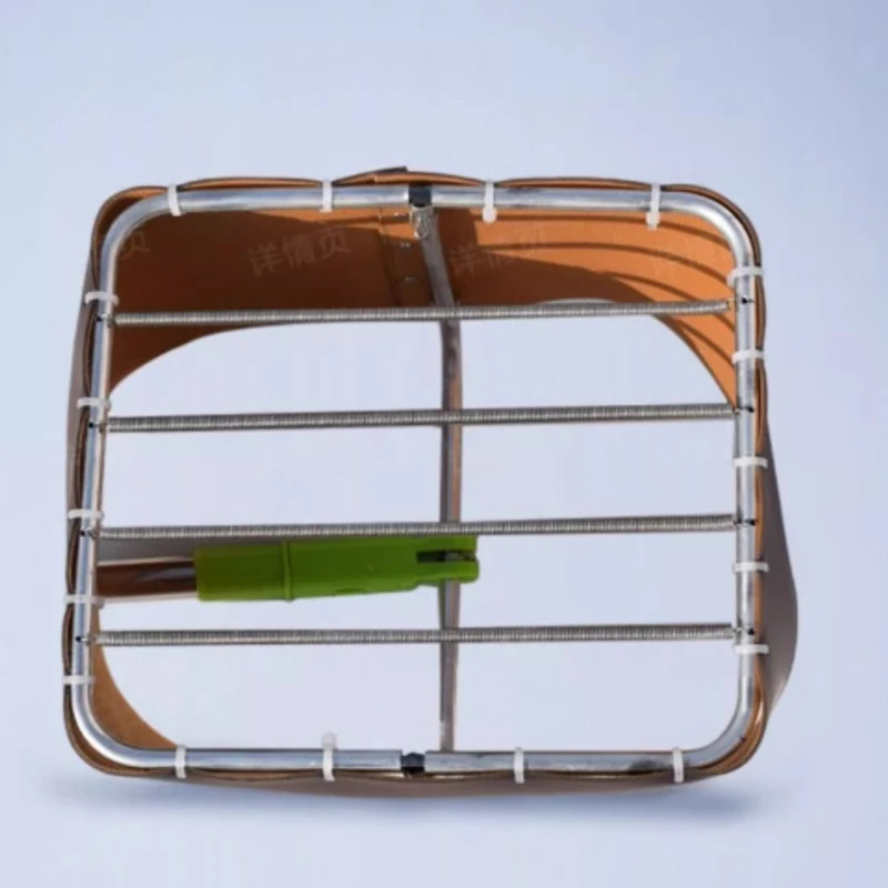 Keranjang Pengambil Bola Tenis Meja yang Dapat Disesuaikan, Ringan, Kapasitas Besar, Ember Ping Pong, Bagian Olahraga dari Logam