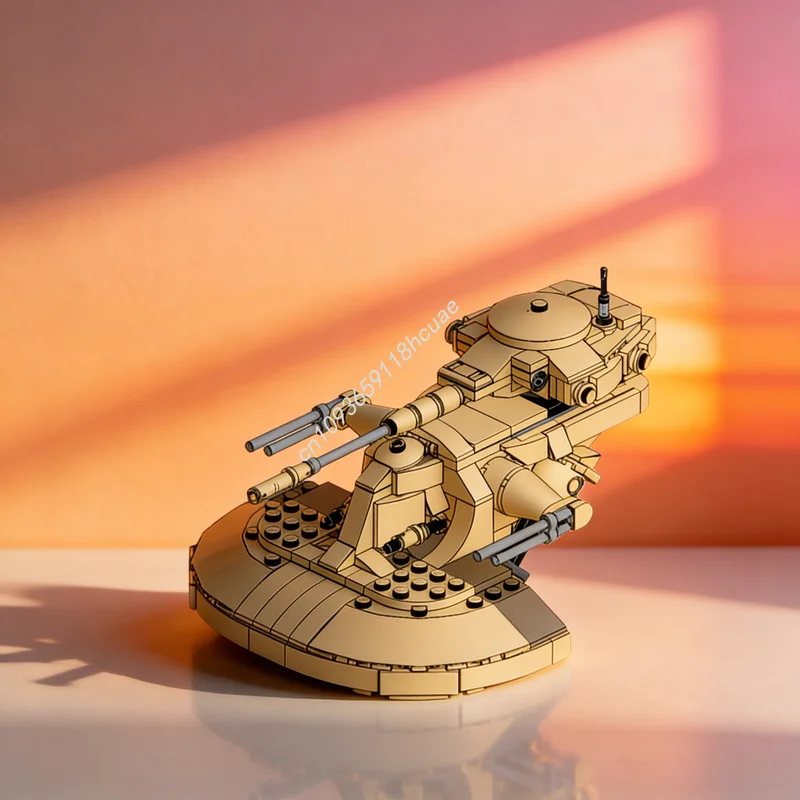 

291 деталь MOC «Танк ААТ Федерации Торговли» — конструктор, модель для сборки, развивающая игрушка, идея для рождественского подарка