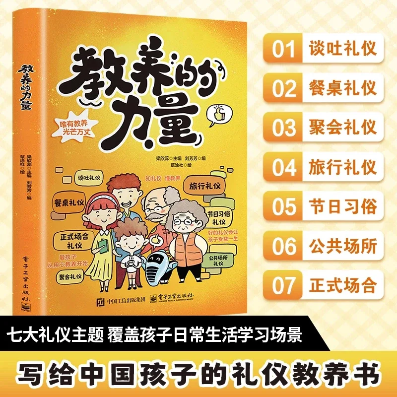 The Power of Education, Etiquette Education Books for Chinese Children, Shaping Excellent Character, and Winning A Better Future