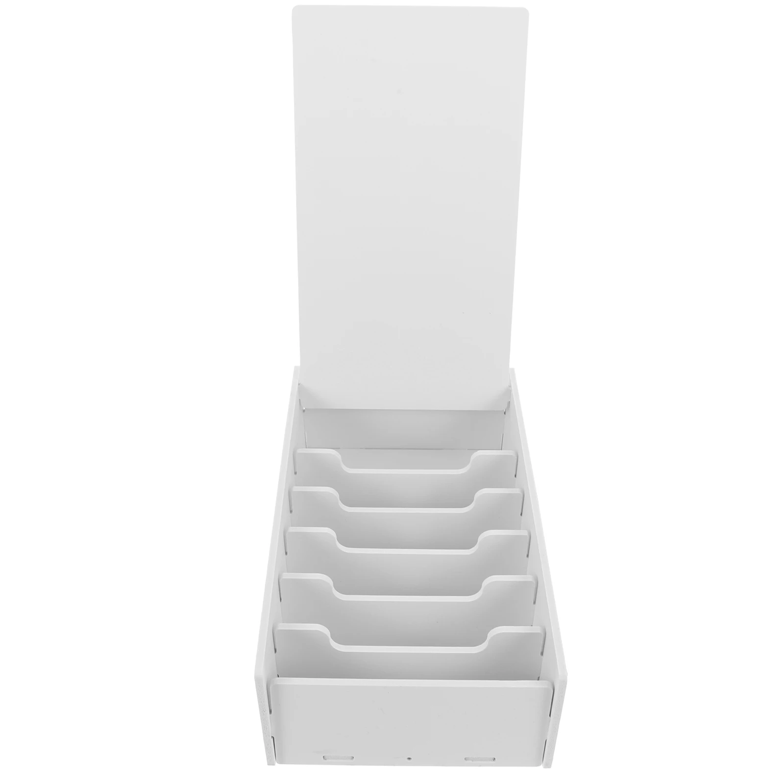 

Desktop Coin Storage Box for Bills Change Wooden Cashbox Organizer with Large Capacity Money Tray Receipts Container