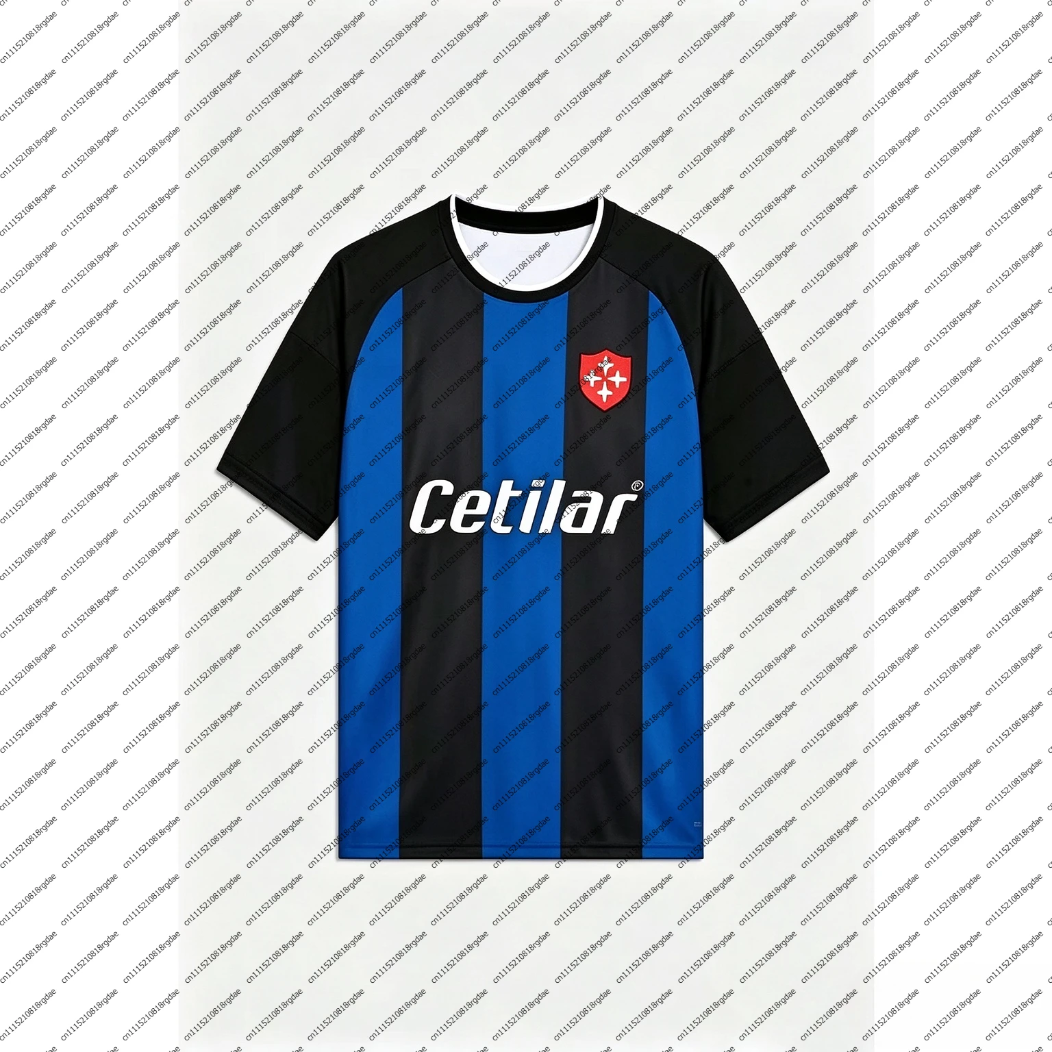 26-27 Pisa Sporting Club Home and Away T-Shirt with 3D Digital Print, Comfortable and Breathable Sports Casual Top