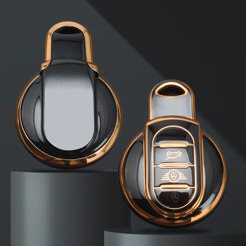 جديد لينة بولي TPU حافظة مفاتيح السيارة غطاء لسيارات BMW ميني كوبر F55 F56 F57 F54 F60 JCW كلوبمان كونتري مان مفتاح حامي شل الملحقات