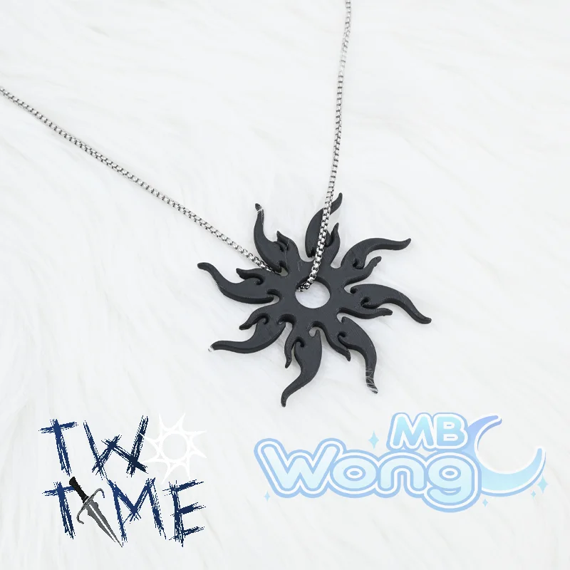 Game Forsaken Two Time Cosplay Prop Two Time Necklace Game Peripherals For Hallowmas Party Adult Unisex Gift Accessories