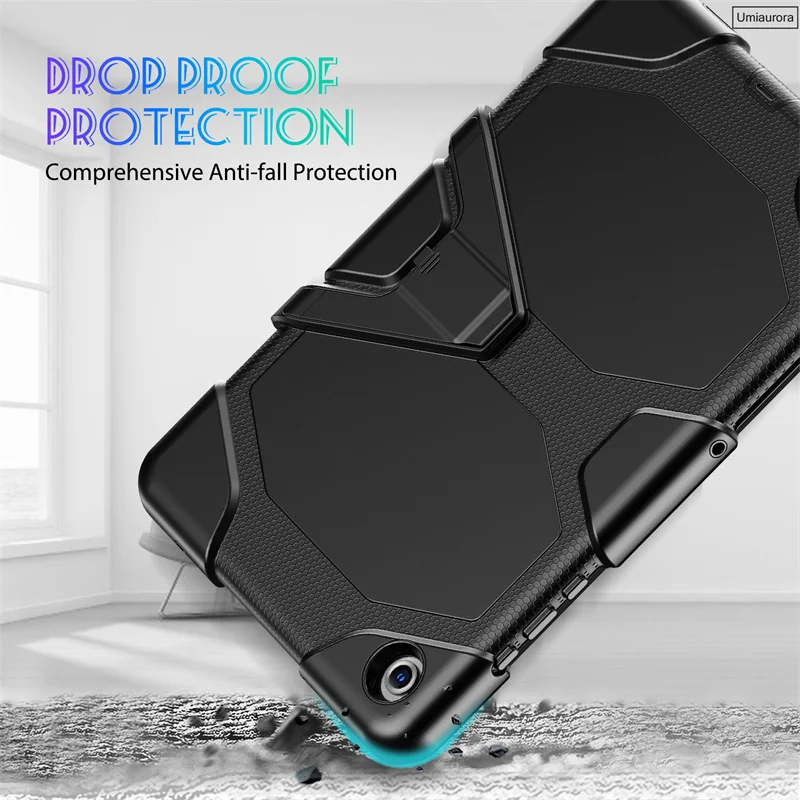 Pour Samsung Tab S6 Lite 10.4 "A7 A8 A9 + A11 + Plus 11 pouces SM-X230 X210 X130 antichoc étui pour tablette support protecteur d'écran Funda