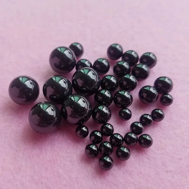 1-50 Buah Bola Bantalan Keramik Si3N4 Silikon Nitrida G5 Diameter 0.8/1/1.2/1.5/1.588/2/2.381/2.5/2.778/3/3.175/3.5/4/4.5 - 16.1Mm