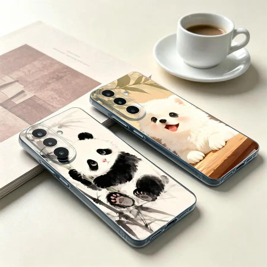 Phone Cover Case for Samsung Galaxy A52 A31 A25 A51 A36 A27 A54 A15 A34 A35 A14 A16 A56 A50 A33 A52 A55 A23 A26 A24 Puppy Pet