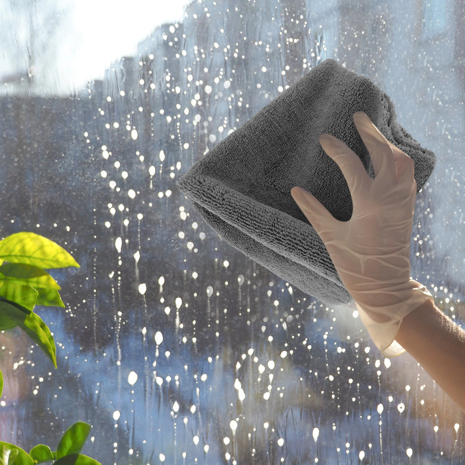 

2 шт. полотенца для мытья автомобиля из микрофибры, прочные супервпитывающие салфетки для сушки детализации автомобиля и бытовой уборки