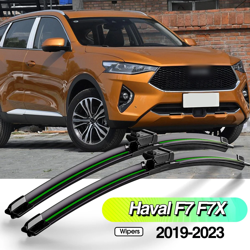 

For Great Wall Haval F7 F7X 2019-2023 2pcs Front Windshield Wiper Blades Windscreen Window Accessories 2020 2021 2022