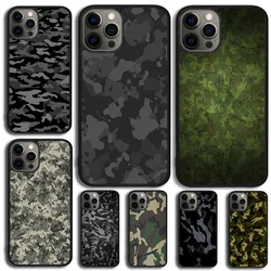 Camo Camouflage Pattern Phone Case Cover For iPhone 16 15 14 SE 2020 XR XS 11 12 13 Mini Pro MAX Plus Coque