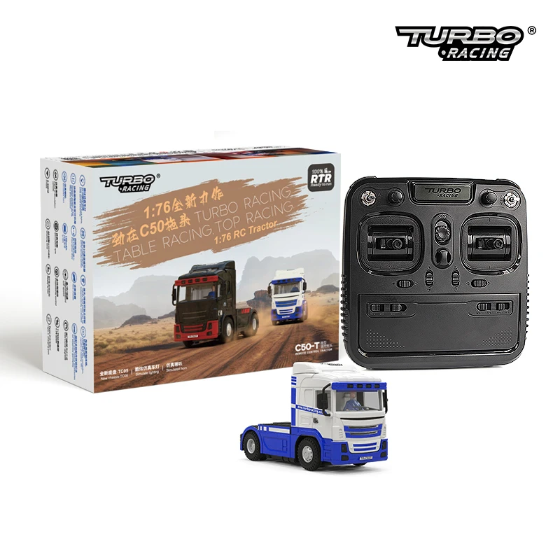Turbo Racing C50-T 1:76 C50 Remote Control Truck Simulated Vehicle