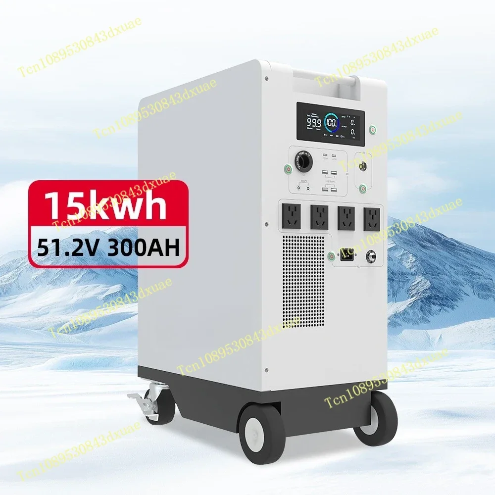 

All in One Home Lifepo4 Battery 51.2v 5kwh 10kwh Lithium Ion Batteries Solar Power Storage Wall System 48v 200ah Energy LFP