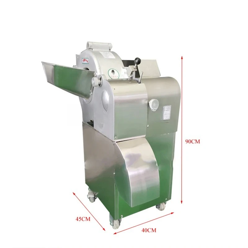 Fully Automatic Electric Vegetable Cutter, Commercial Potato And Carrot Slicer, Onion And Parsley Shredder