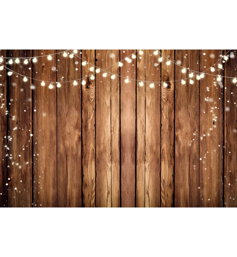 Rustic Wood Backdrop for Photography Retro Brown Wooden Board Background Baby Shower Birthday Party Kids Pet Portrait Photo Shoo