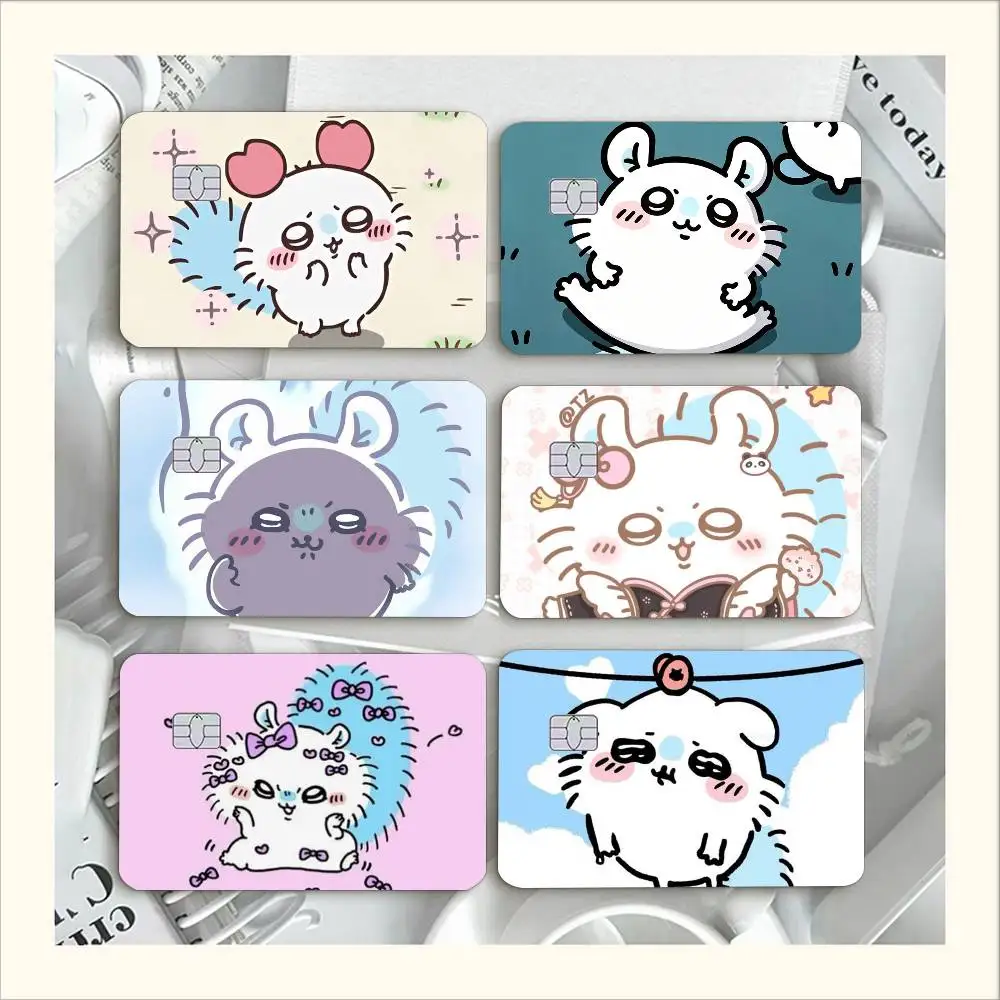 Cute Cartoon M-momongas   Waterproof Film Skin Cover Credit Card Stickers Debit Front Bank Bus Pass