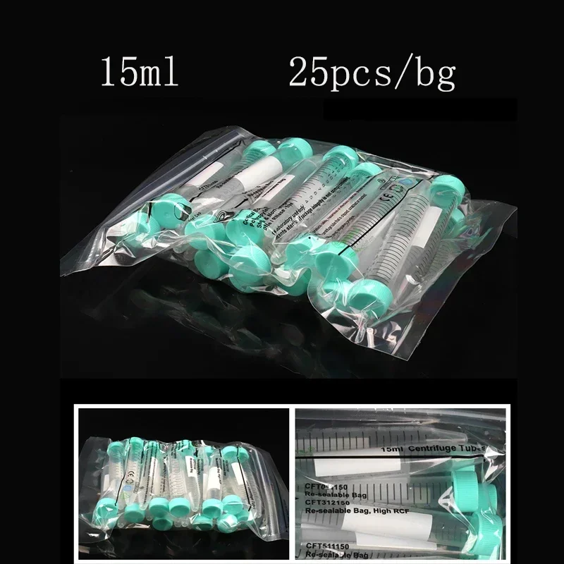 Jet Biofil Centrifugal Tube 25/50ml Disposable Plastic Centrifugal Tube RNAFREE Pyrogen-free with holder