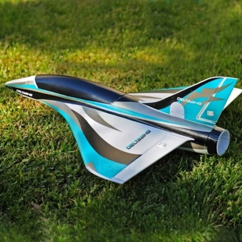 High-Speed Electric Fixed-Wing RC Airplane Black Bird 50mm Inlet High-Performance Triangular Wing Remote Control Model Aircraft