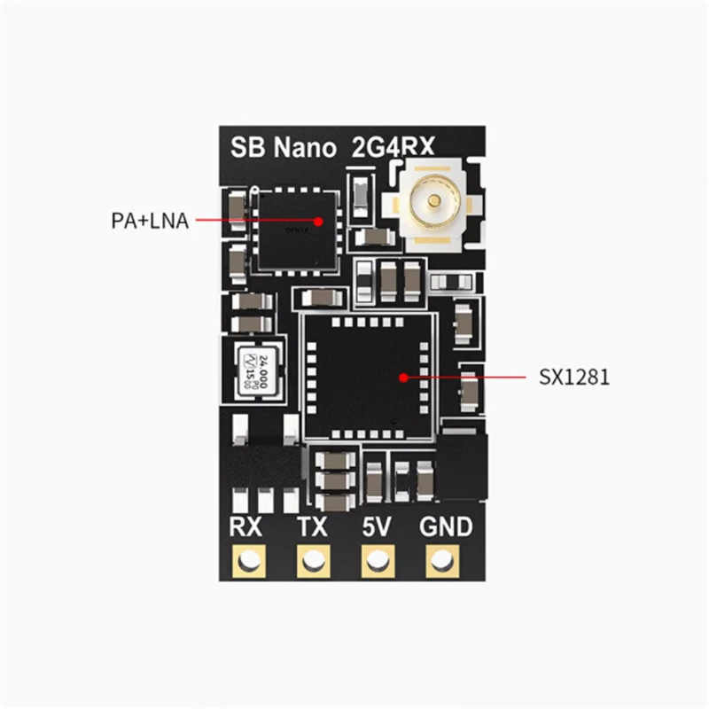 

SpeedyBee Nano 2.4G Receiver 2.4G-TCXO 915M ExpressLRS ELRS Receiver For RC Model Plane Drone