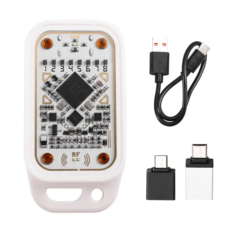 

A92Z V3.0 Acrylic Chameleon RFID Smart Chip Emulator Reader Read Write ID IC 125Khz 13.56Mhz Smart Card Tag Copyer Copier