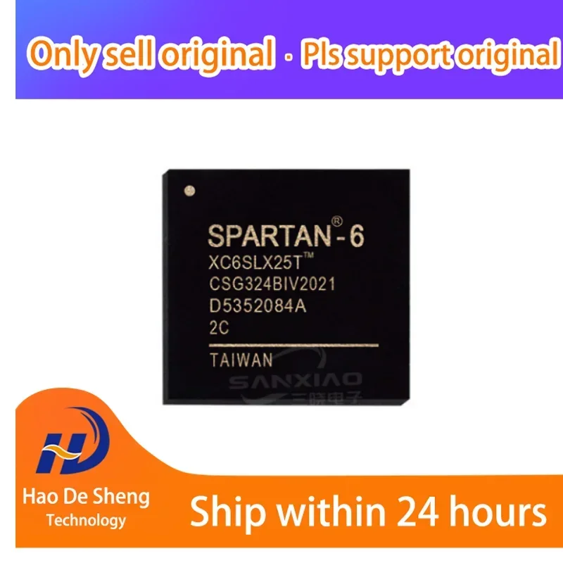 1PCS XC6SLX25T-2CSG324C XC6SLX25T BGA New Original In Stock