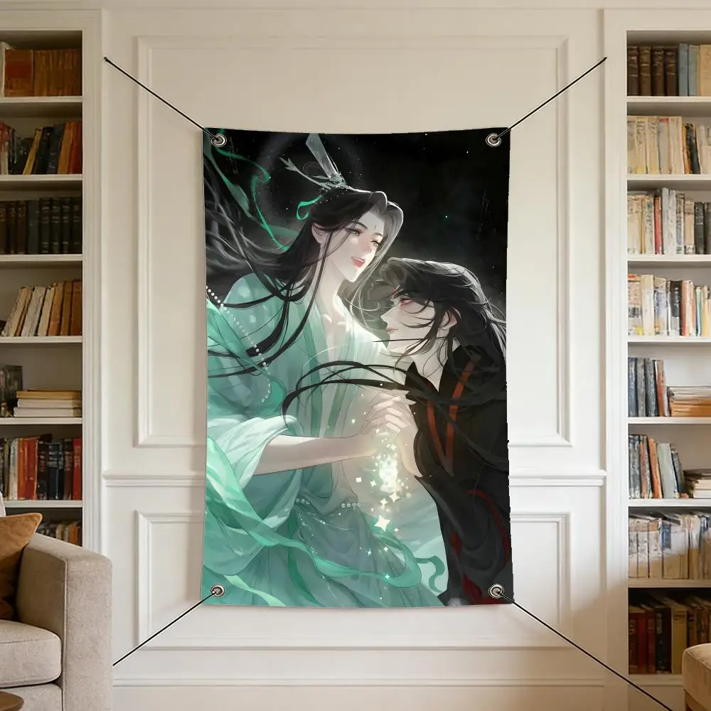 Novel S-Scum Villain Flags Are Suitable for Outdoor Camping, Live Streaming, Music Festivals, Home Décor, and Parties