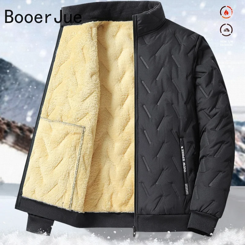 Manteau d'hiver pour homme en fausse laine et coton, épais, chaud, pour la randonnée, le sport, la course à pied, l'escalade, décontracté, polyvalent, ample, taille 7XL