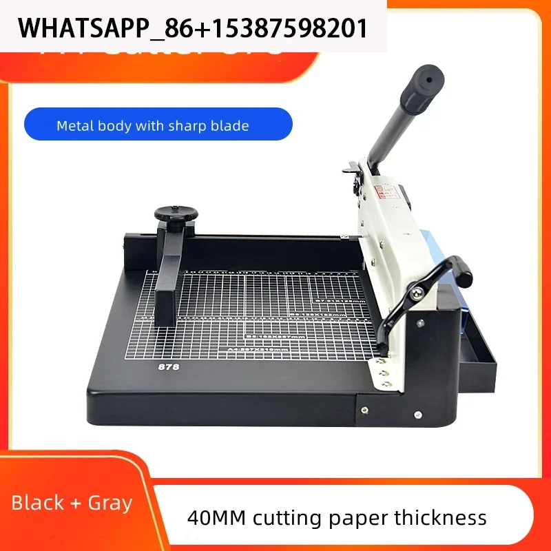 

A4(310MM) Manual Large Blader A Push Cardboard 878 Thick Photo Cutting Cutter Paper Pusher