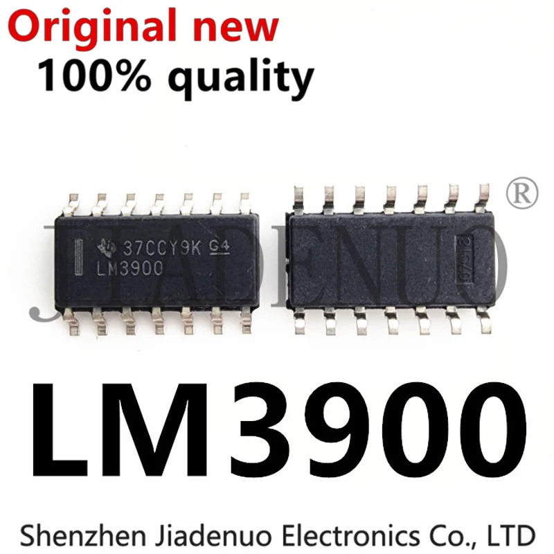 شرائح SOP14 الأصلية ، جديدة ، LM3900DR ، LM3900 ، 5-10
