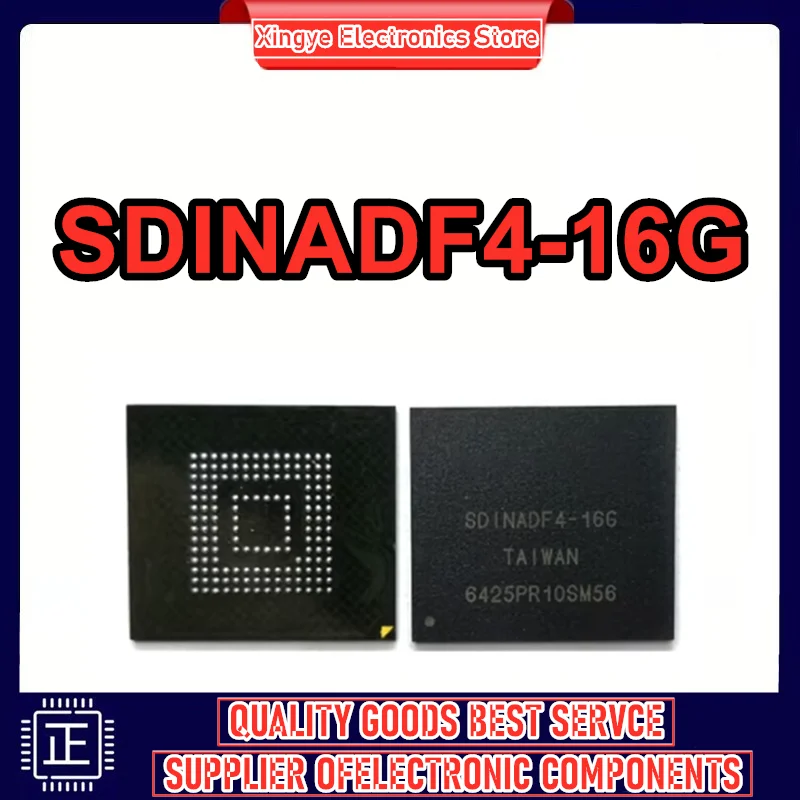 SDINADF4-16G BGA153 EMMC 16G Font Library 0-10 Storage Hard Disk IC Chip New Original in Stock