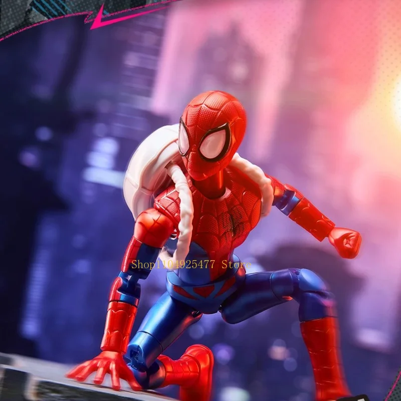 Blokees Building Block Assembly MARVEL THE INFINITY SAGA Movie Peripheral Toy Galaxy Vol.5 Miles Spiderman Venom Movable Figure