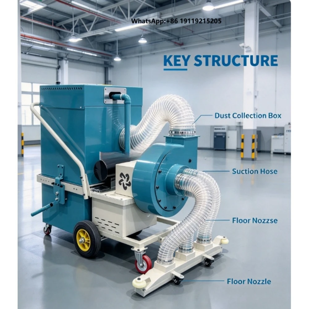 Custom Automatic Dust Wood Chip Sawdust Collecting Municipal Debris Suction Vehicle Cross Border Vacuum Sweeping Truck