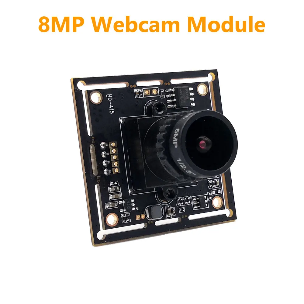 

REDEAGLE 4K 2160P 30fps IMX415 Sensor USB HD PC Webcam Module 8MP PCB Video Camera Board M12 Mount Lens