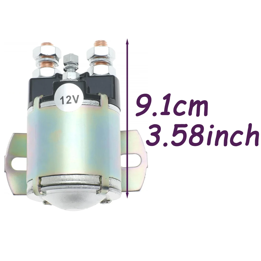 12V Motorcycle Starter Solenoid Relay For Yamaha G2-A / G2-E G3-A E Sun Classic G14-A / G14-E Ultima JF2-H1950-00 J38-81950-01