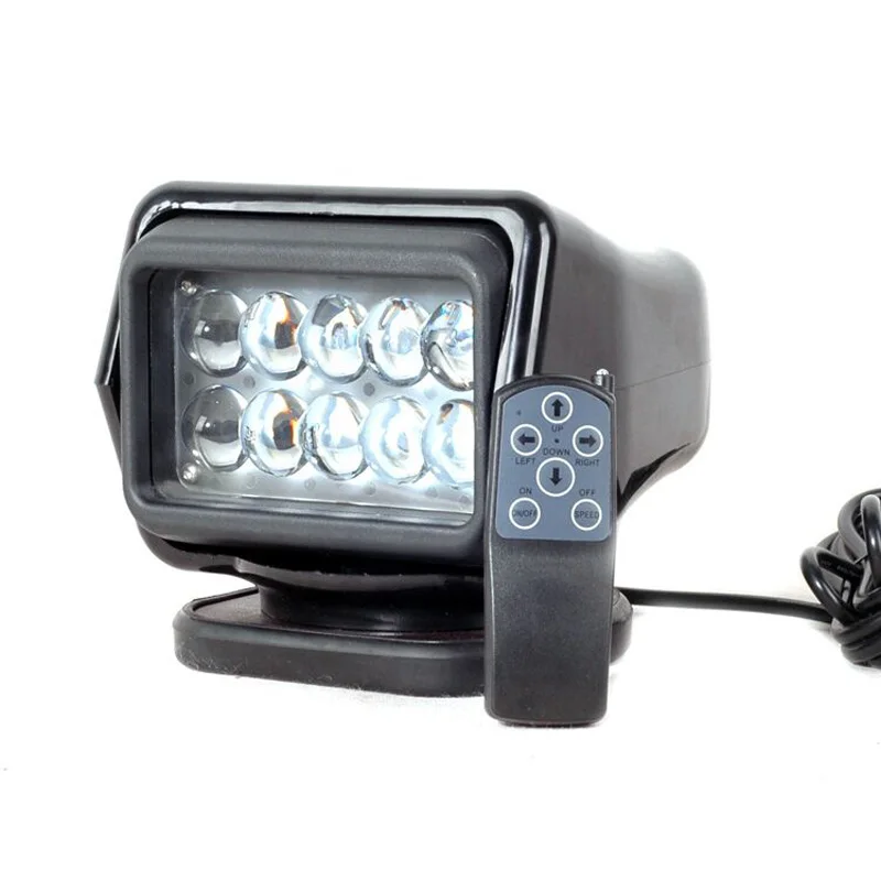 

SXMA LED524B LED Work Light 1PC,Search Light Driving Lamp Spotlight with Remote Control for Car Off Road Truck 4x4 SUV ATV