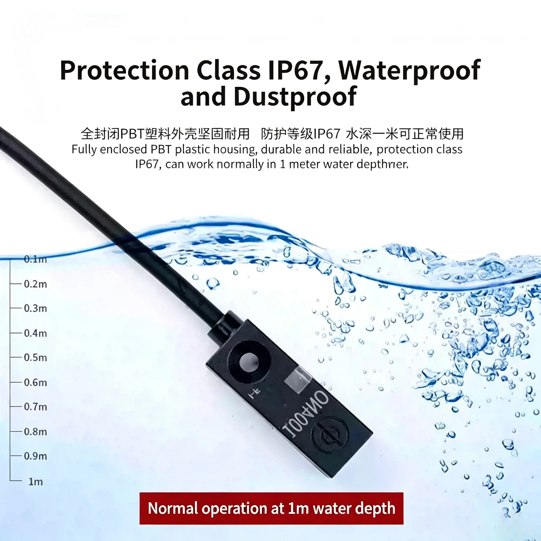 1 Pc Small Square Inductive Proximity Switch with 3-Wire NPN NO NC Metal Detection Waterproof Mini Sensor GX-F8 GX-F12 GX-H8