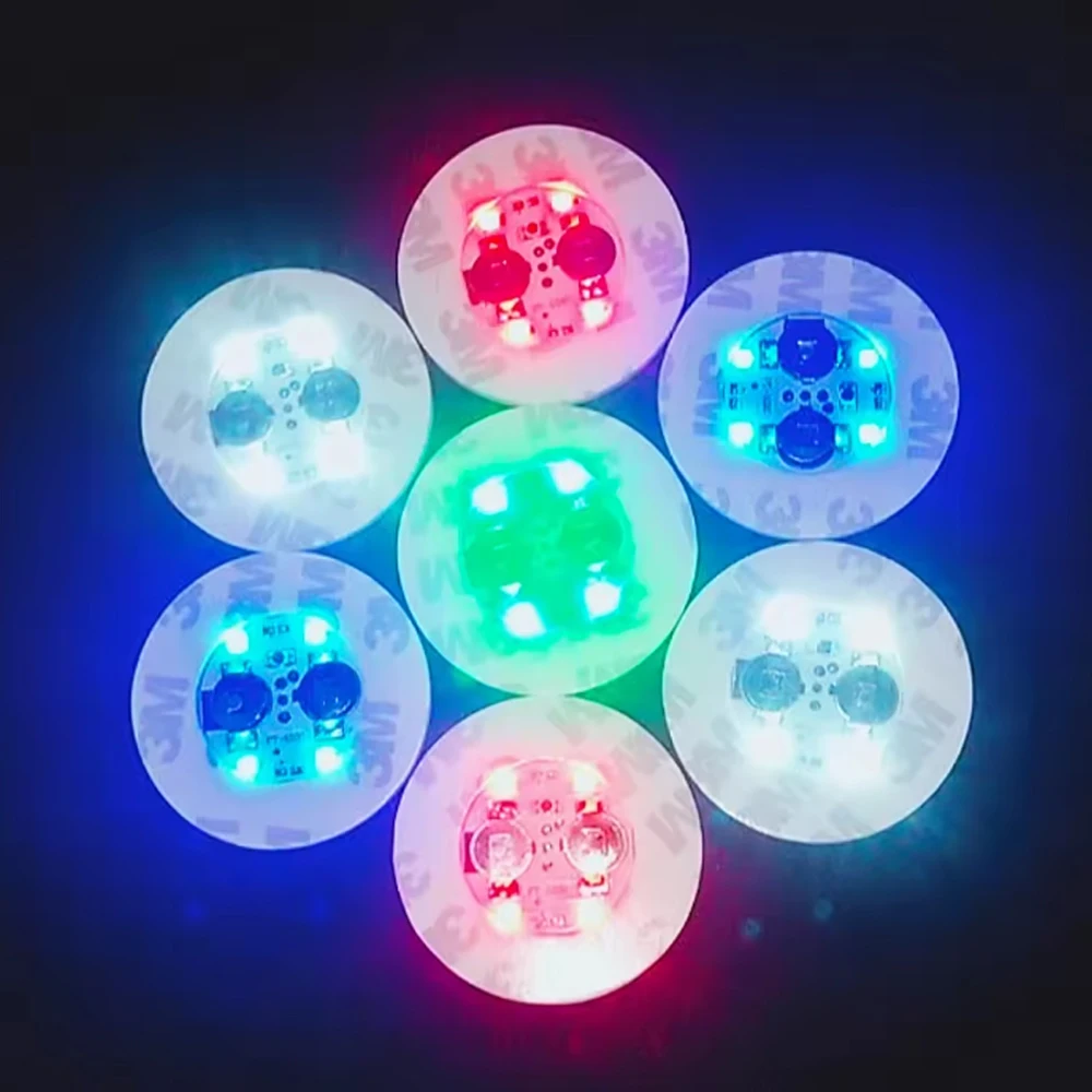 สติกเกอร์ขวด Coasters ไฟแบตเตอรี่ขับเคลื่อน LED เครื่องดื่มถ้วยคริสต์มาสแจกันปีใหม่ฮาโลวีนไฟตกแต่ง