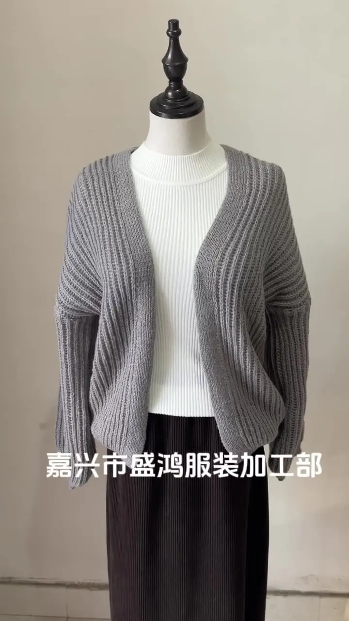 

Sweaters Jumpers Cardigans Womens Long Woman Lyocell Wool Metal Clasp Regular Fit BF Y2K Soft Practical Professional Easy Fine