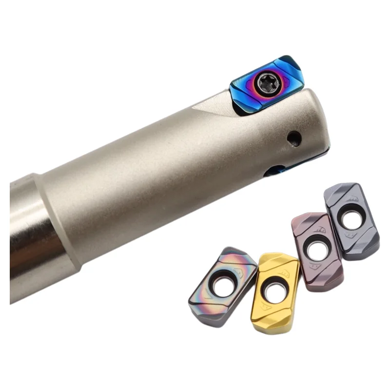 LNMU LNMU0303ZER XLNMU0303ZER Double-Sided 4-Angle 90 Degree Right Angle Fast Forward Insertion, EXN EXN03R Insert