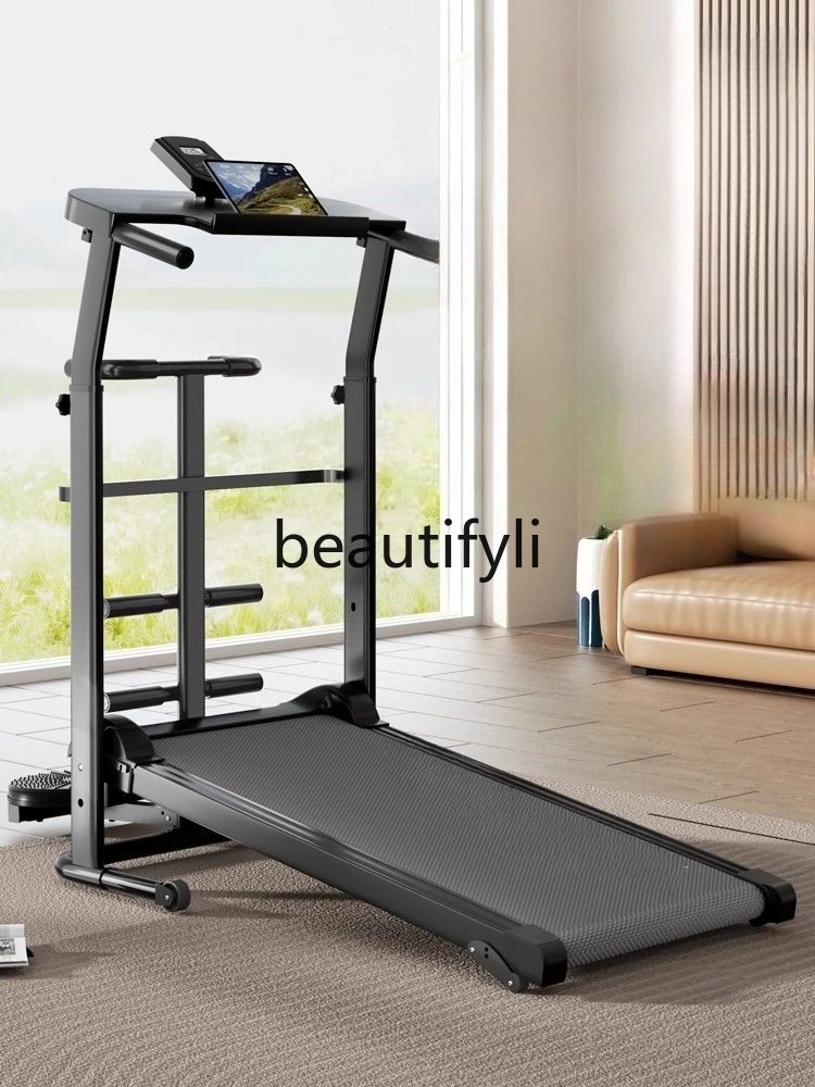 

Treadmill for Home Use, Compact Walking Machine, Foldable, Climbing, Multi-Functional, Silent, Indoor Gym Equipment