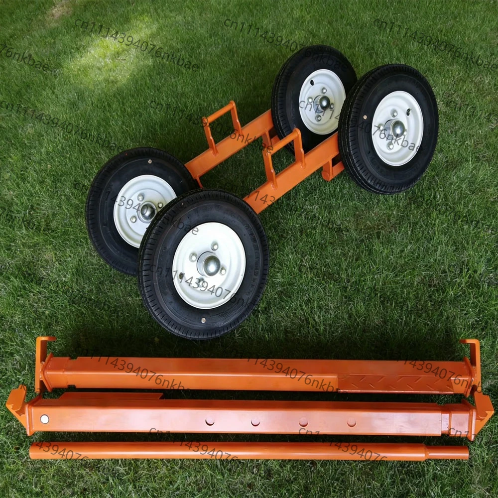 Wrecker Auxiliary Wheels Road Rescue Wrecker Vehicle Simple Traction Trailer