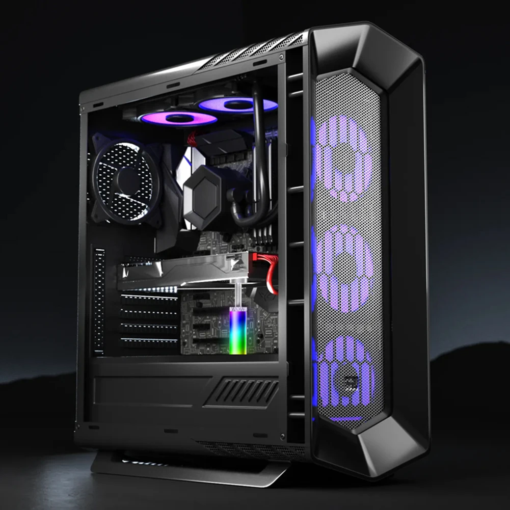 

Graphics Card GPU Holder ARGB Vertical Telescopic Rotating Stand Bracket Adjustable Magnetic Bracket GPU Brace Video Card Holder