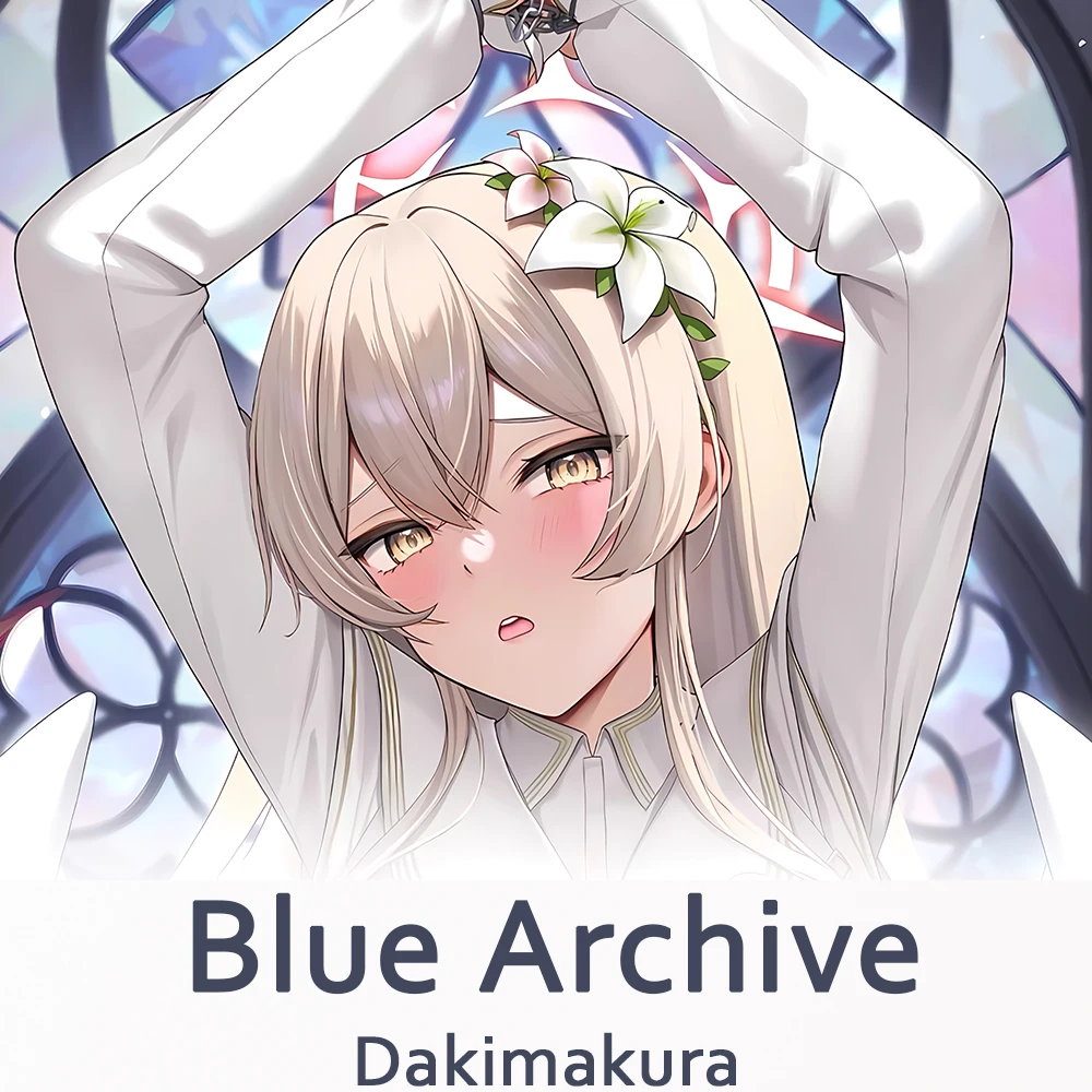

Blue Archive Kirifuji Nagisa Dakimakura 2WAY Hugging Body Pillow Case Anime Pillow Cushion Cover