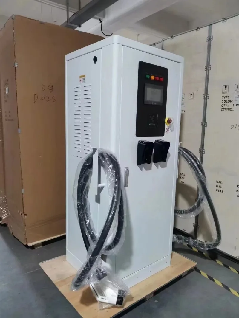 BLUESKY CCS CHAdeMO 2 connector  EV DC charging pile electric vehicle car charging station